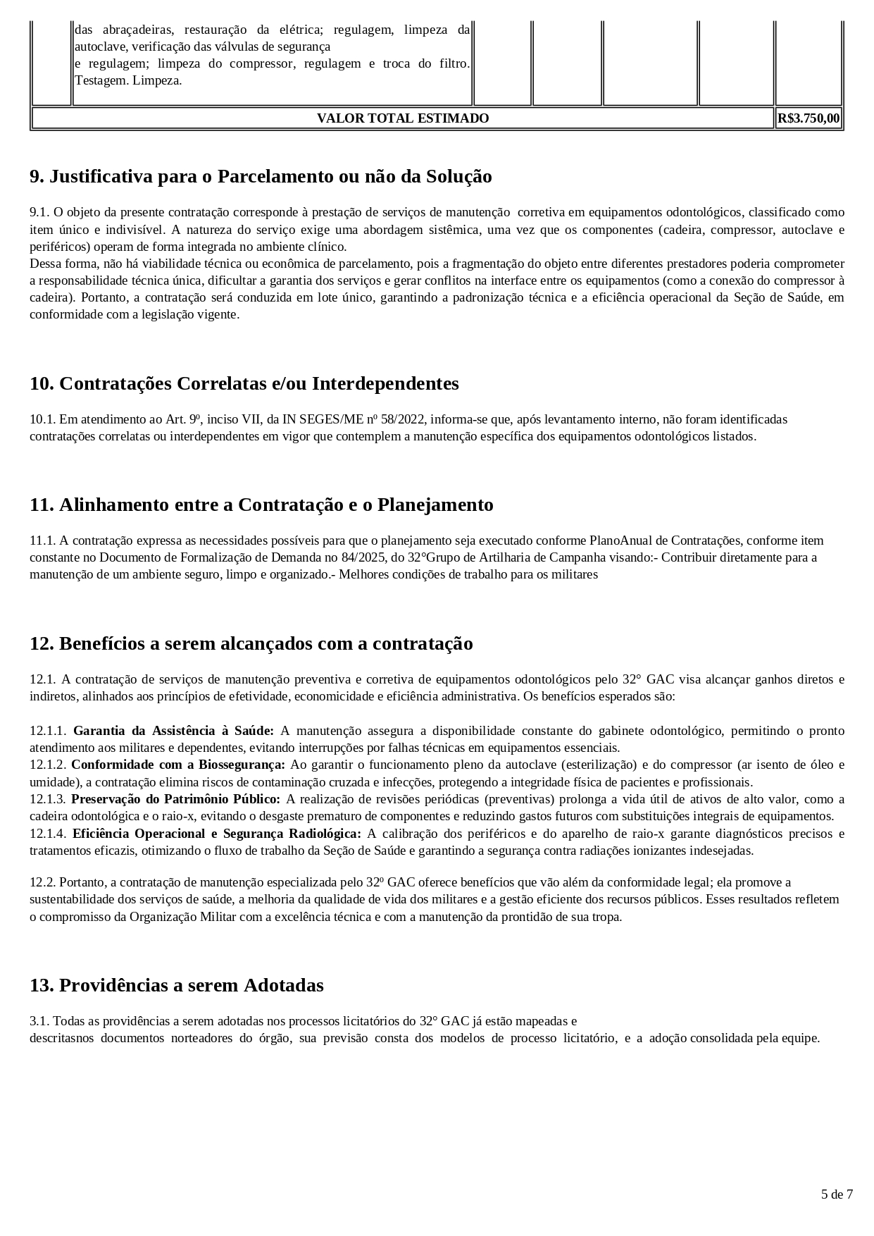 REPARADOR(A) DE EQUIPAMENTOS MÉDICO-HOSPITALARES NÃO ELETRÔNICOS