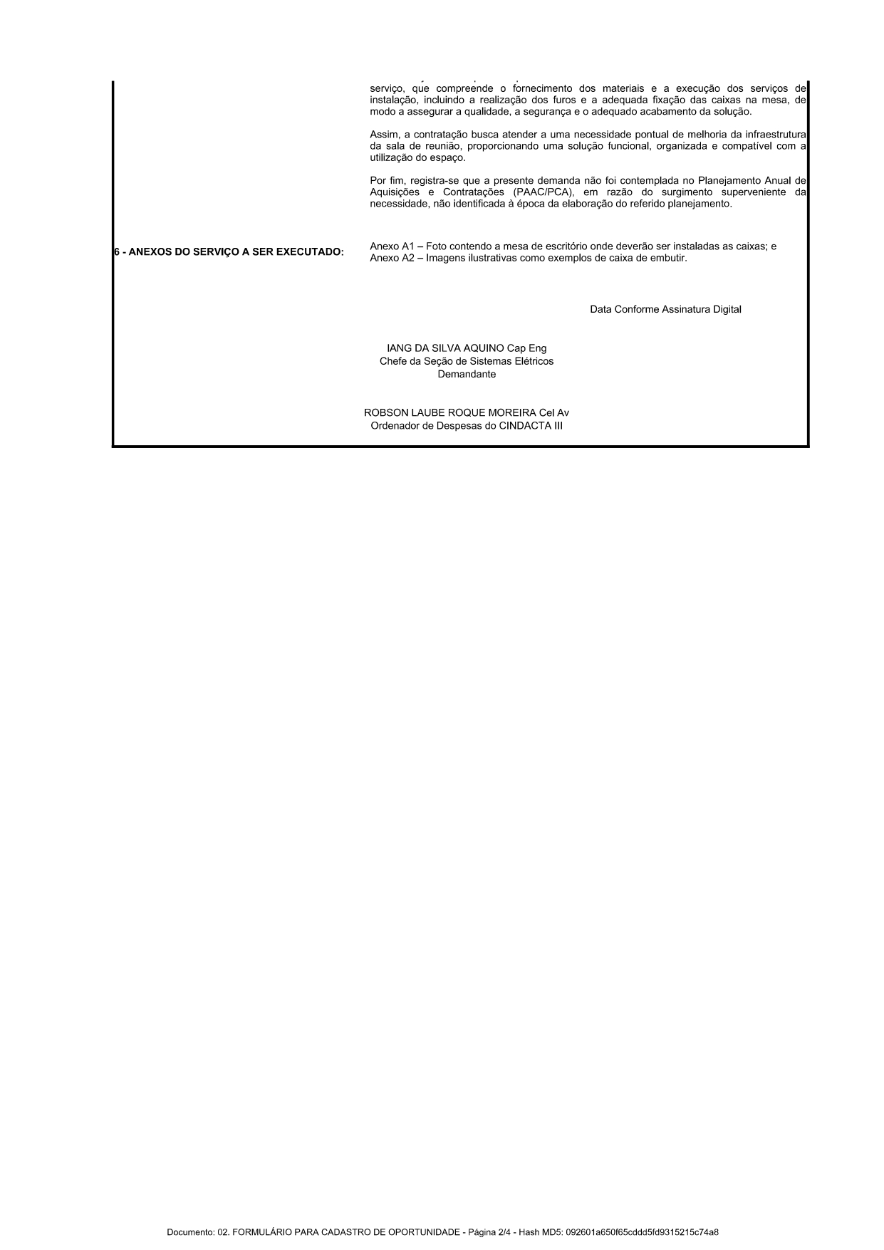 REPARADOR(A) DE MÓVEIS
