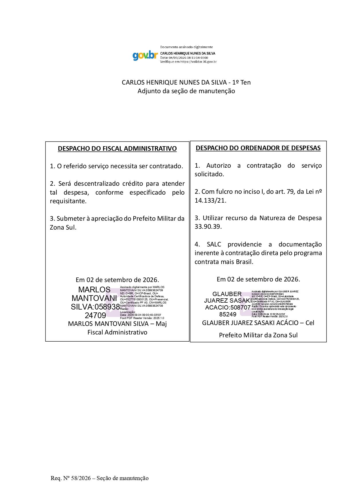 REPARADOR(A) DE MÁQUINAS E APARELHOS DE REFRIGERAÇÃO E VENTILAÇÃO PARA USO INDUSTRIAL E COMERCIAL