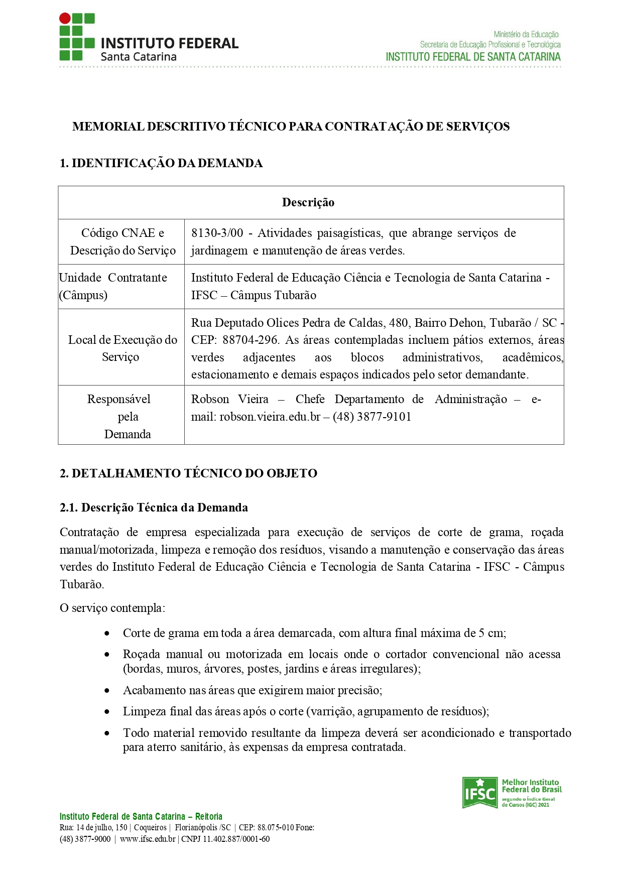 JARDINEIRO(A)