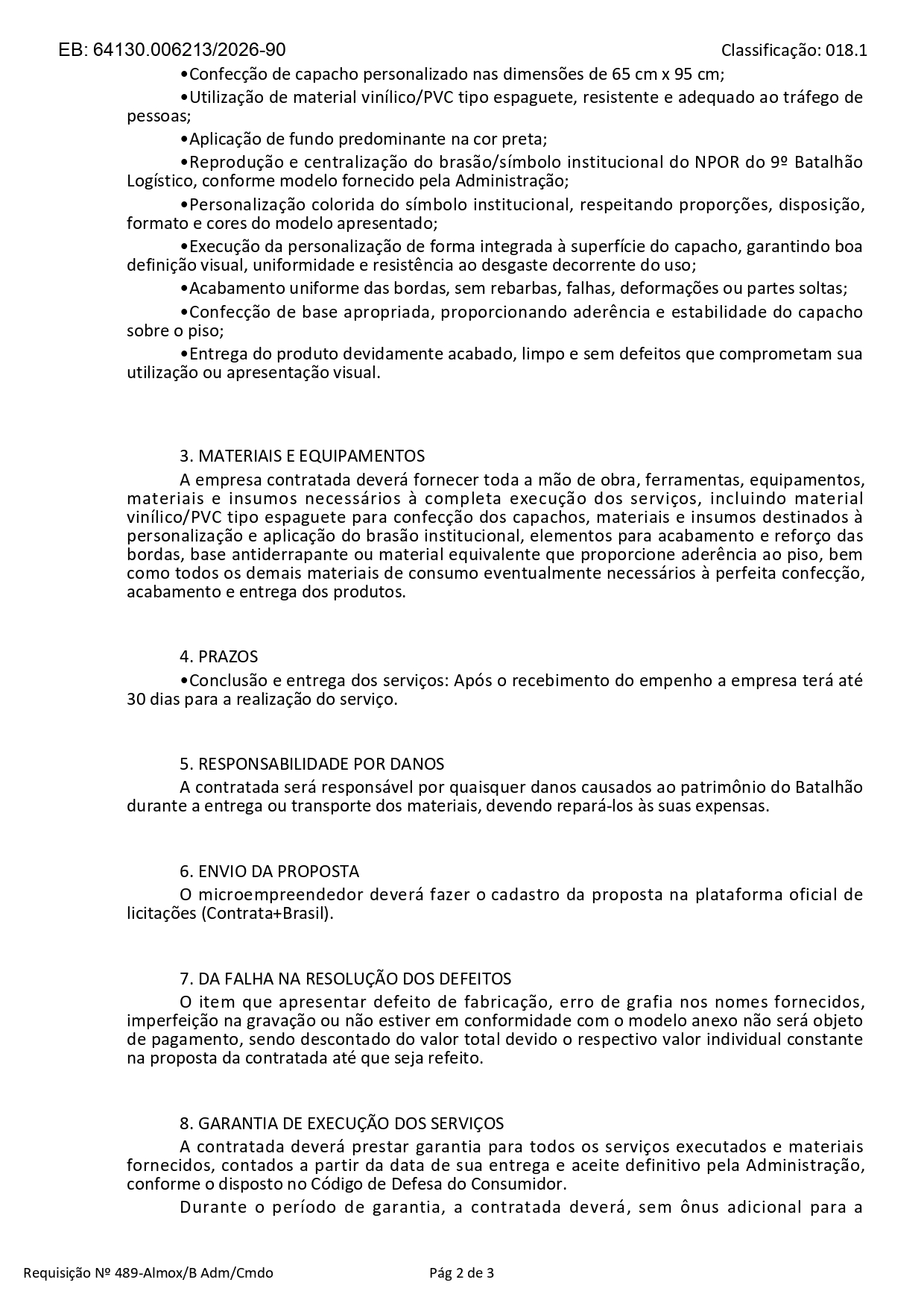 REPARADOR (A) DE ARTIGOS DE TAPEÇARIA