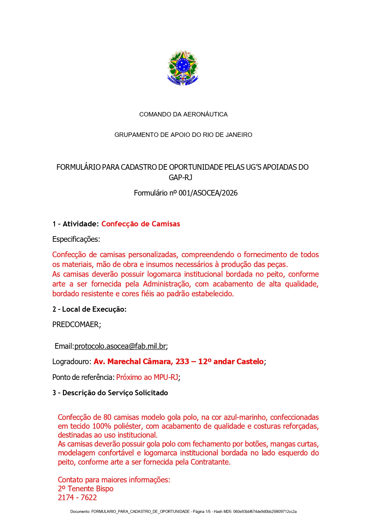 CONFECÇÃO SOB MEDIDA DE PEÇAS DO VESTUÁRIO, EXCETO ROUPAS ÍNTIMAS