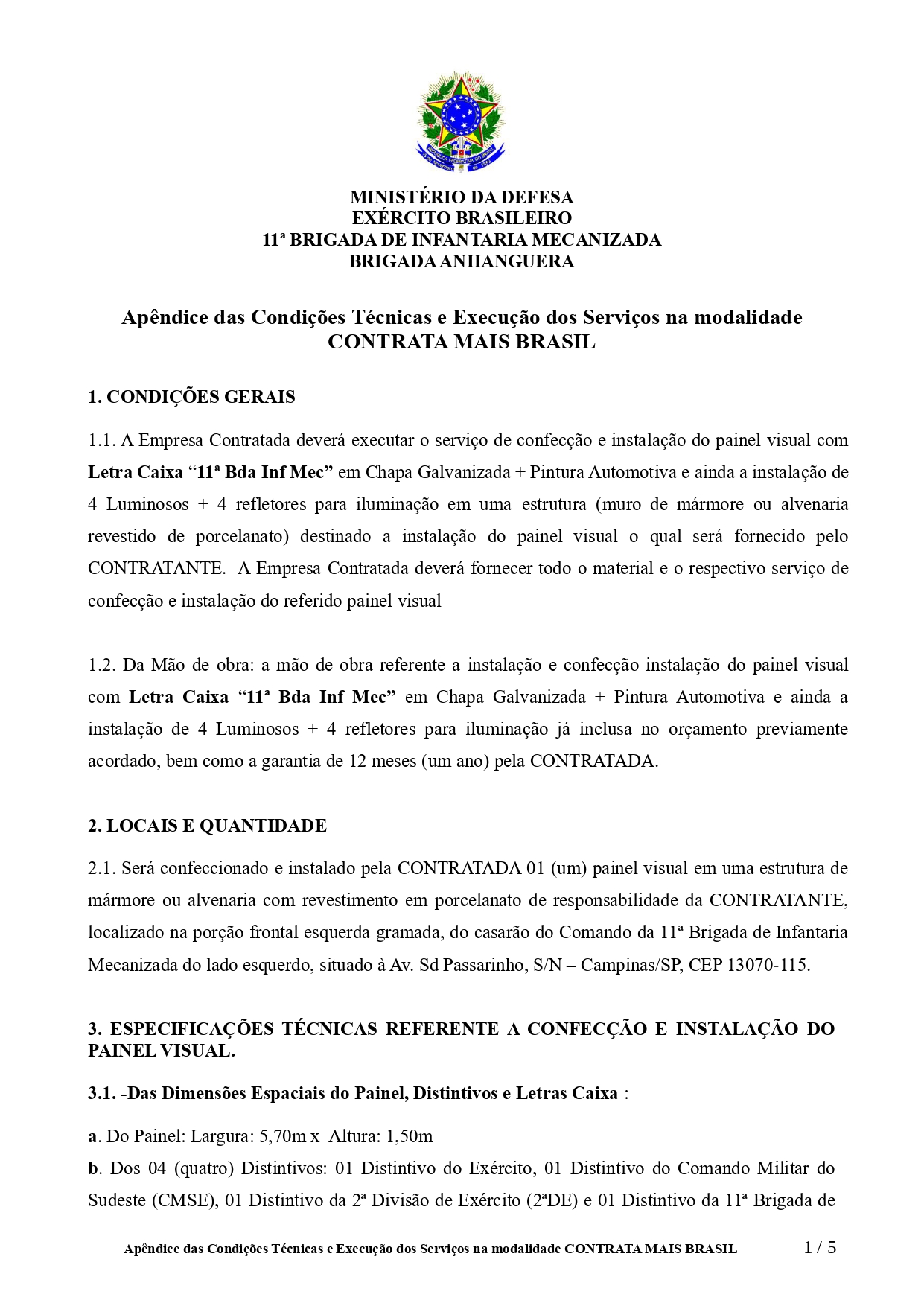 INSTALADOR(A) DE PAINÉIS PUBLICITÁRIOS