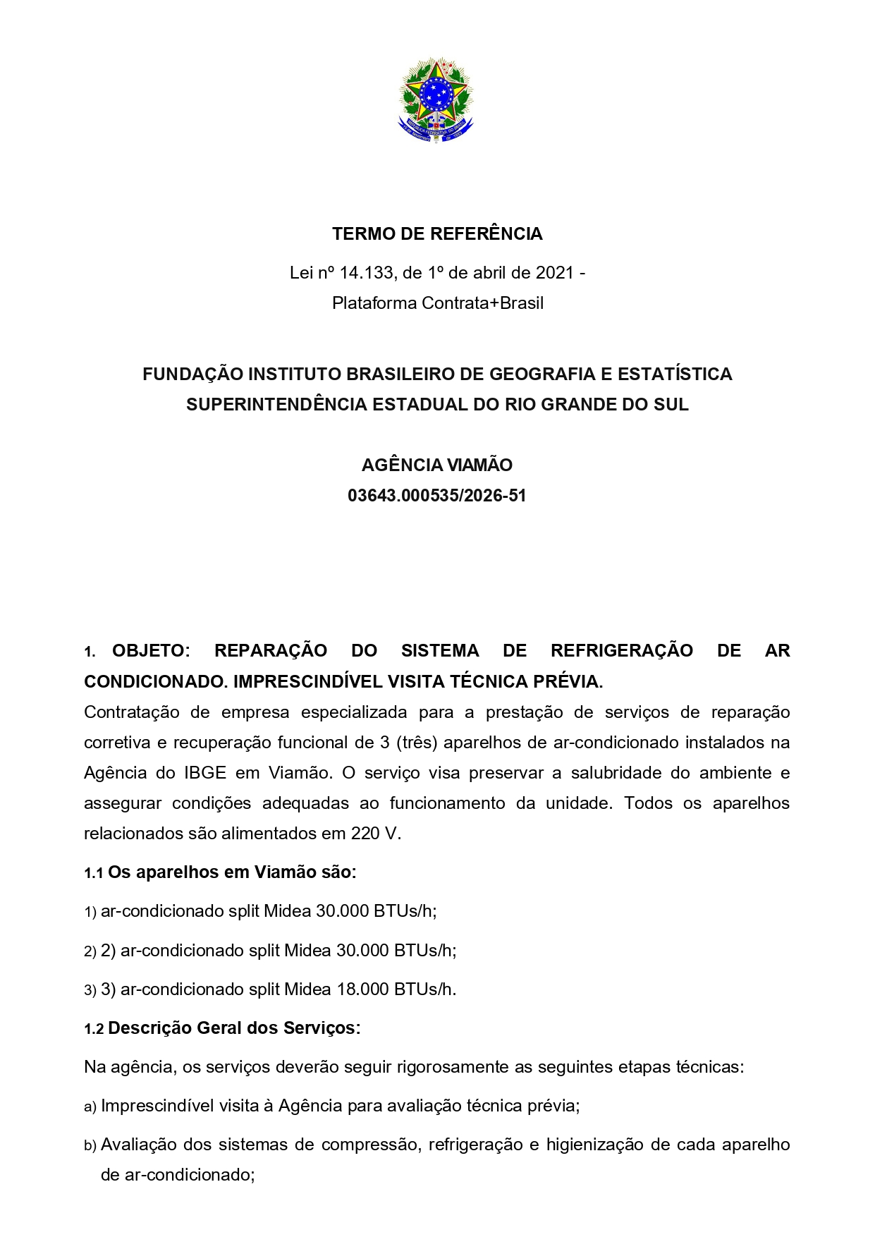 INSTALADOR(A) E REPARADOR(A) DE SISTEMAS CENTRAIS DE AR CONDICIONADO, DE VENTILAÇÃO E REFRIGERAÇÃO